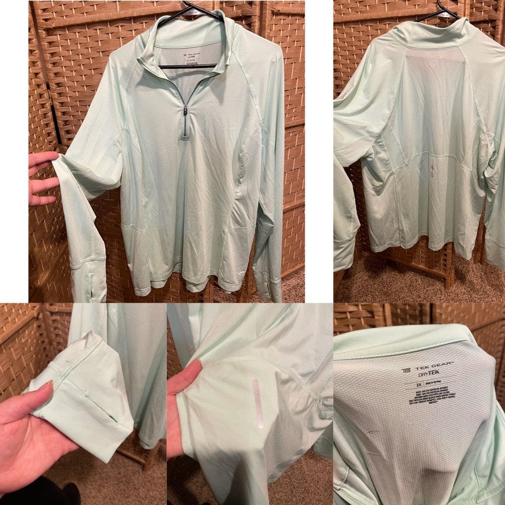 Light Blue Pullover 3X